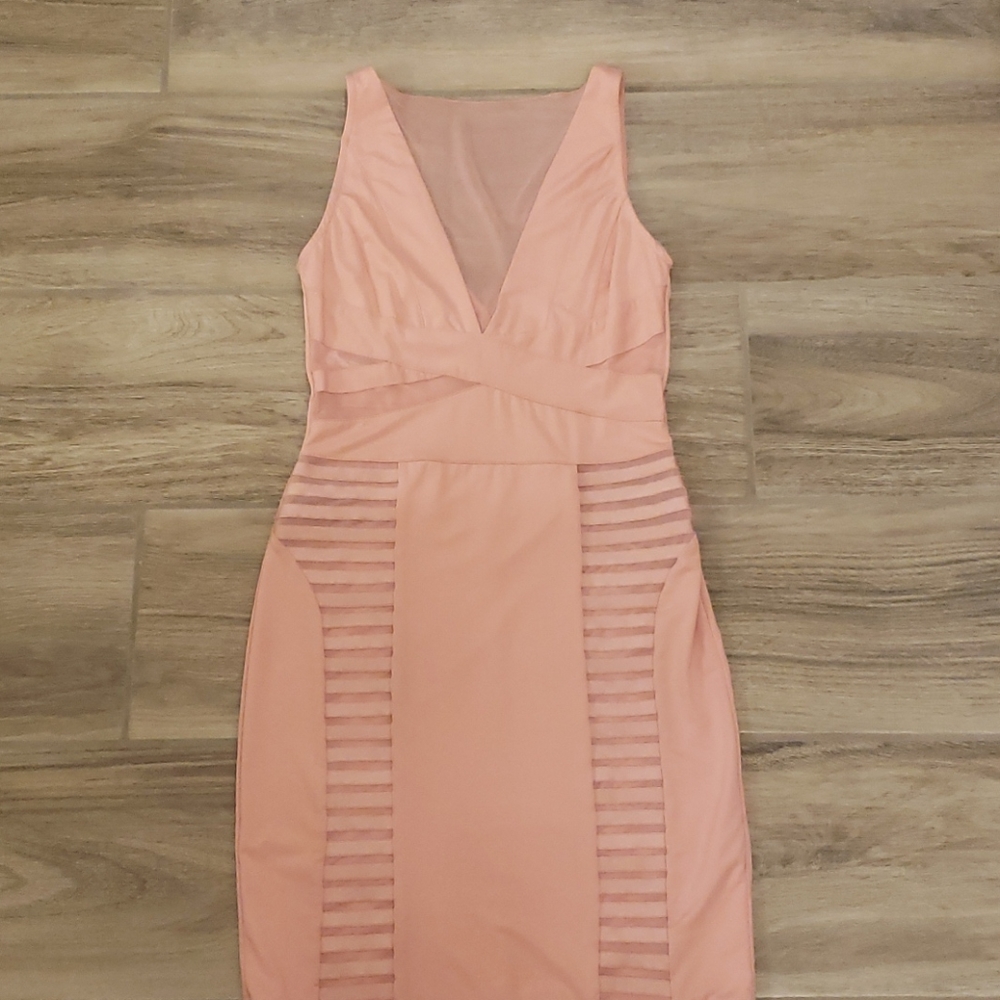 Sheer Peekaboo Dress